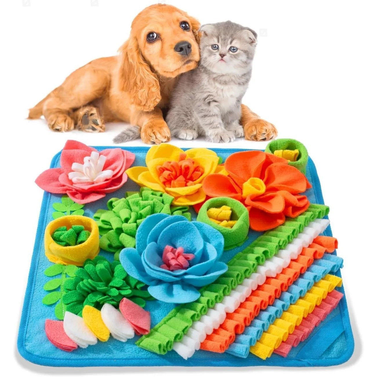 Pet Sniffing Mat Toy for Cats and Dogs