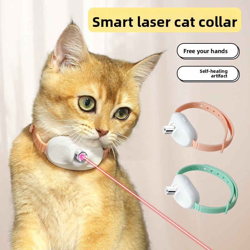 Adjustable Pet Laser Collar Toy